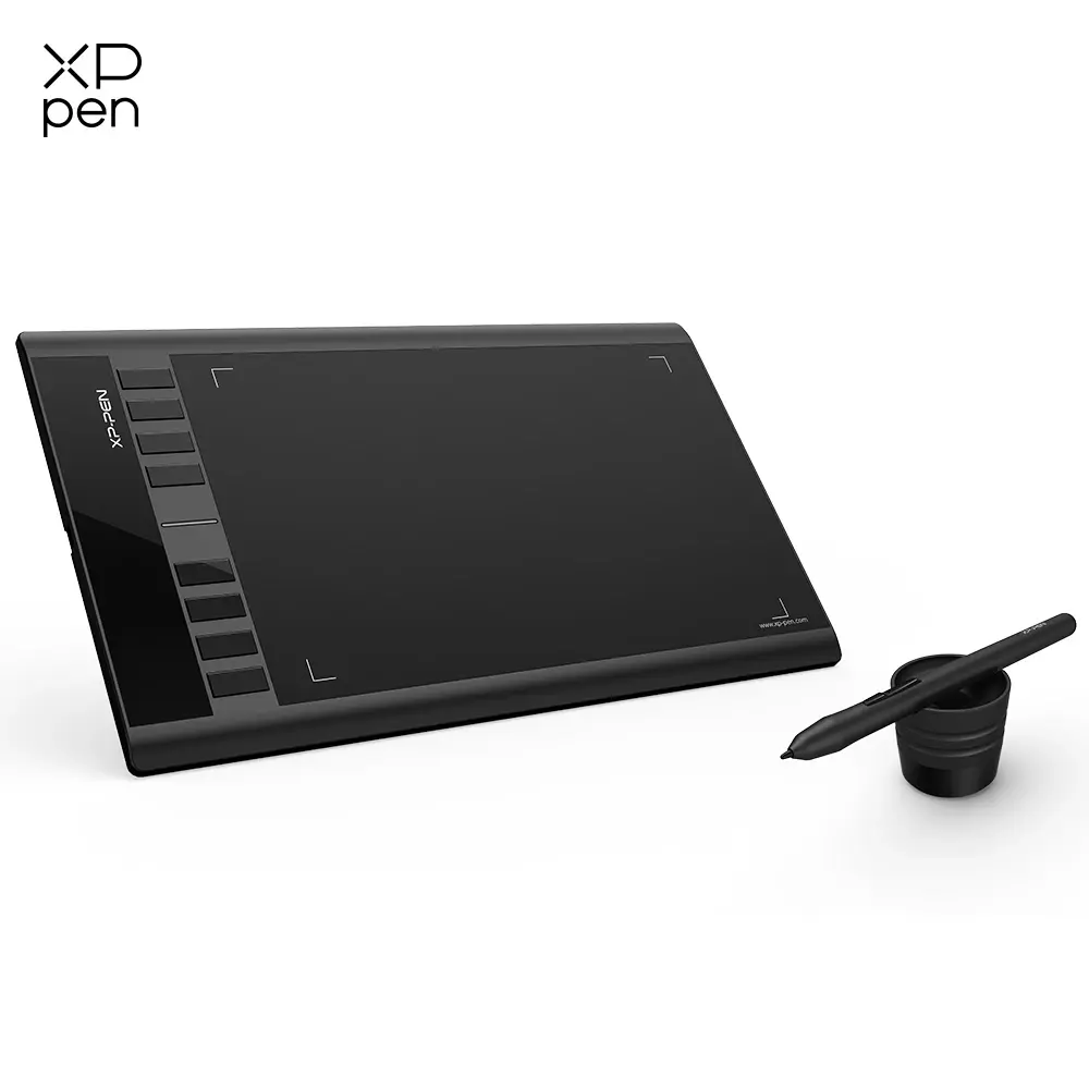XPPen-Star03 V2 Desenho Digital Tablet, 10*6 "Tablet Gráfico, 8 Chaves Expressas, 8192 Níveis de Pressão, Windows, Mac - 1