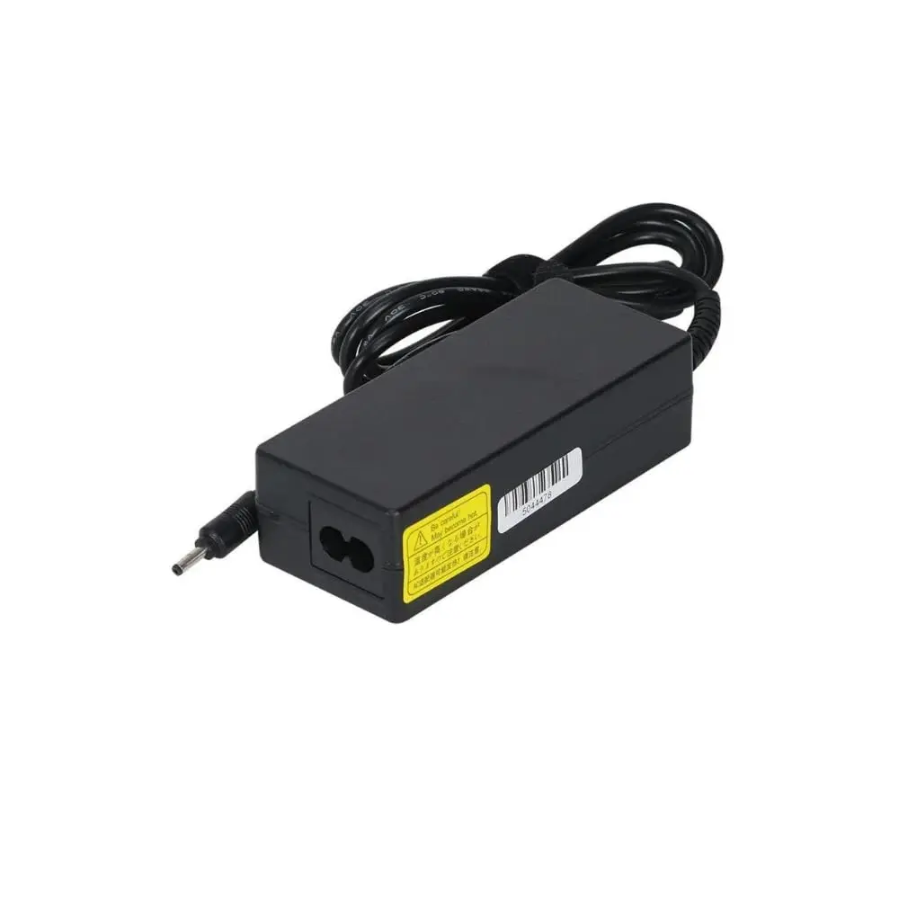 Fonte de Notebook 60W com Cabo de Força 3.0 x 1.1mm Compatível com D-SG60A, NP530U3C, NP900X4D, S7-392 e Outros Modelos - Alta Durabilidade e Eficiência Energética