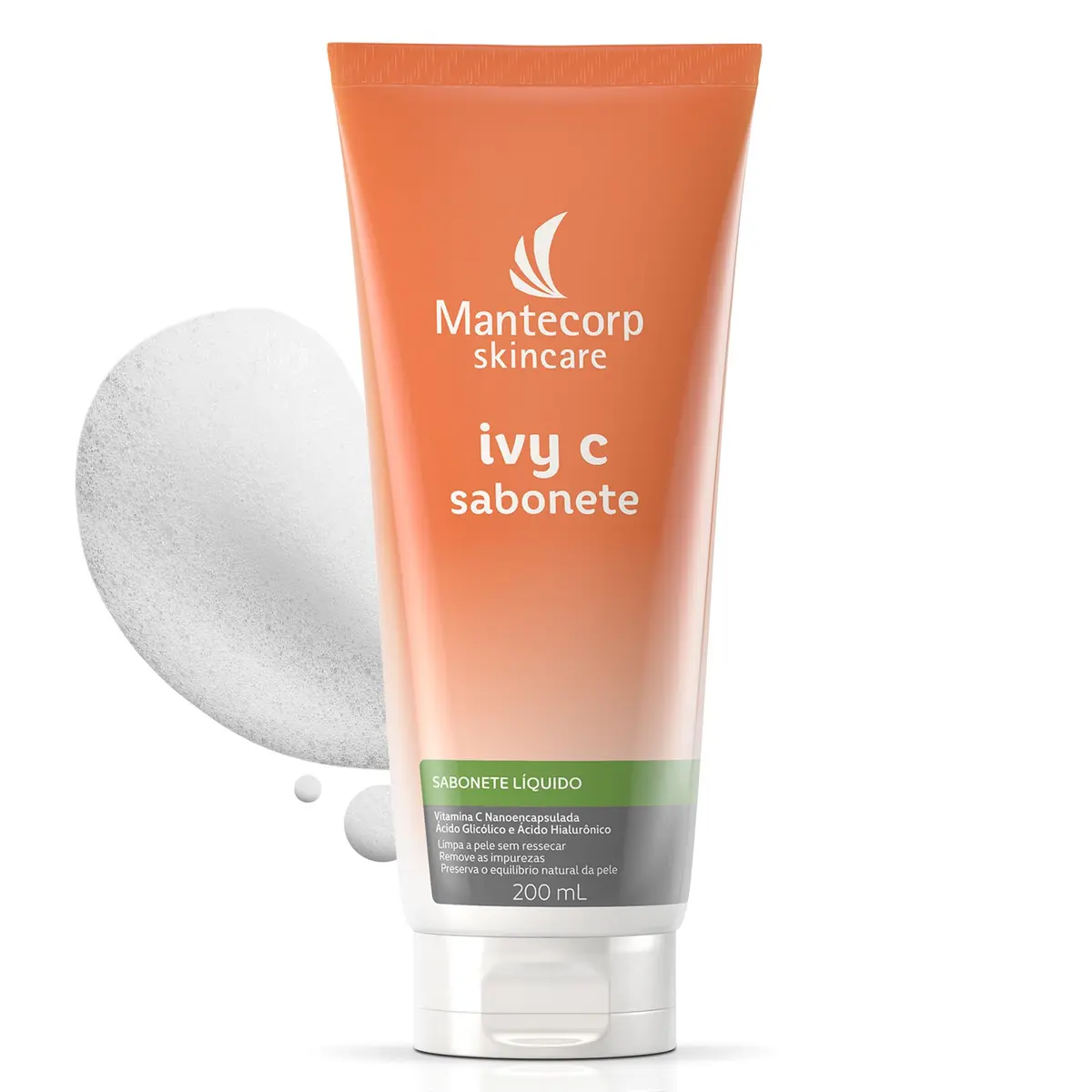 IVY C SABONETE LIQUIDO BG 200ML, Mantecorp Skincare