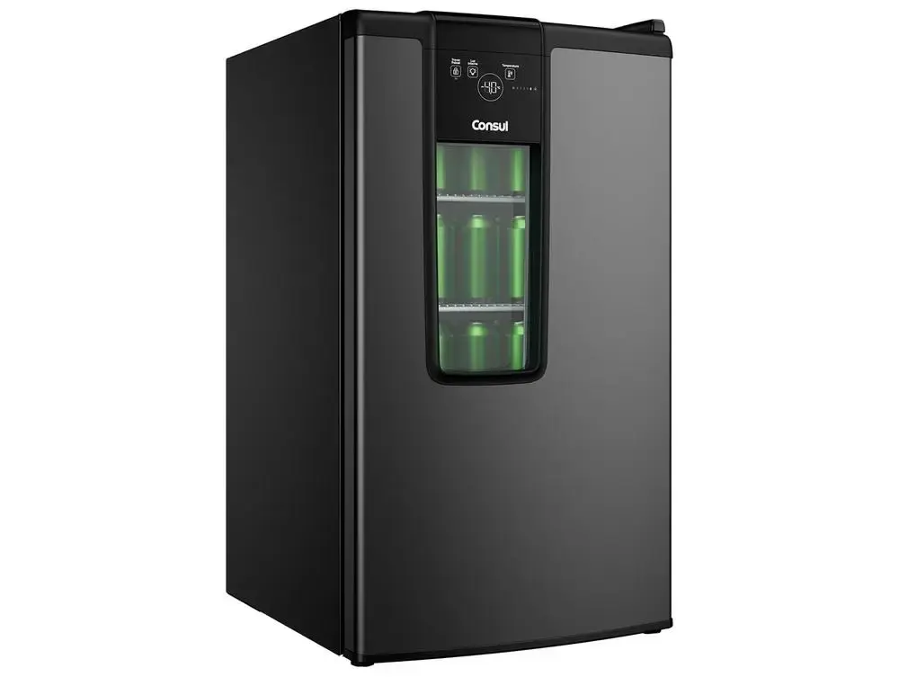 Cervejeira Consul CZD12MT Vertical Titanium 83L Frost Free - 220V - 1
