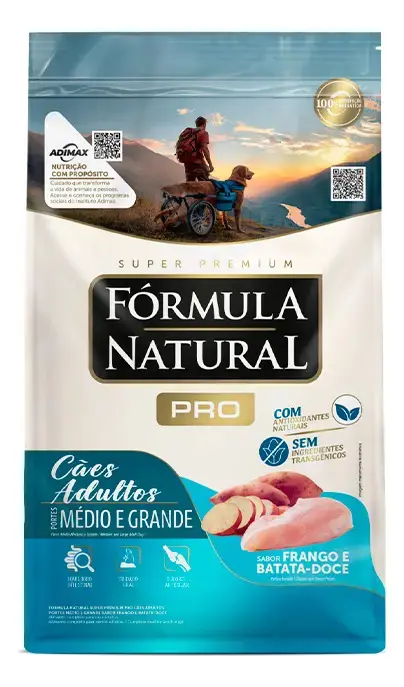 Fórmula Natural Pro Cão Adulto Médio e Grande 15kg - 1
