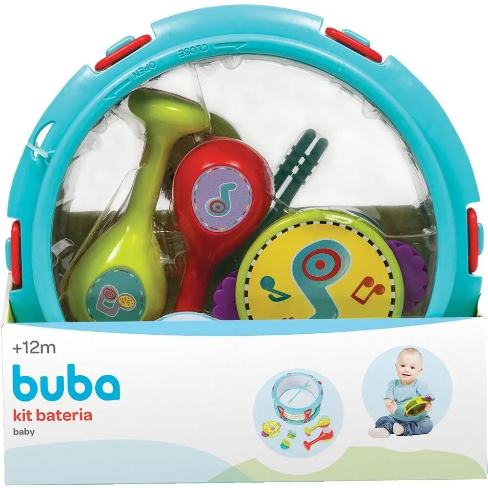 Kit Bateria Baby, Buba, Multicor - 1