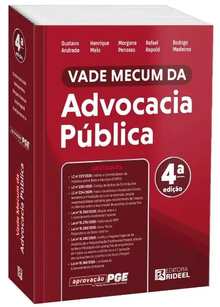 Vade mecum advocacia pública - Aprovação PGE - Concurso