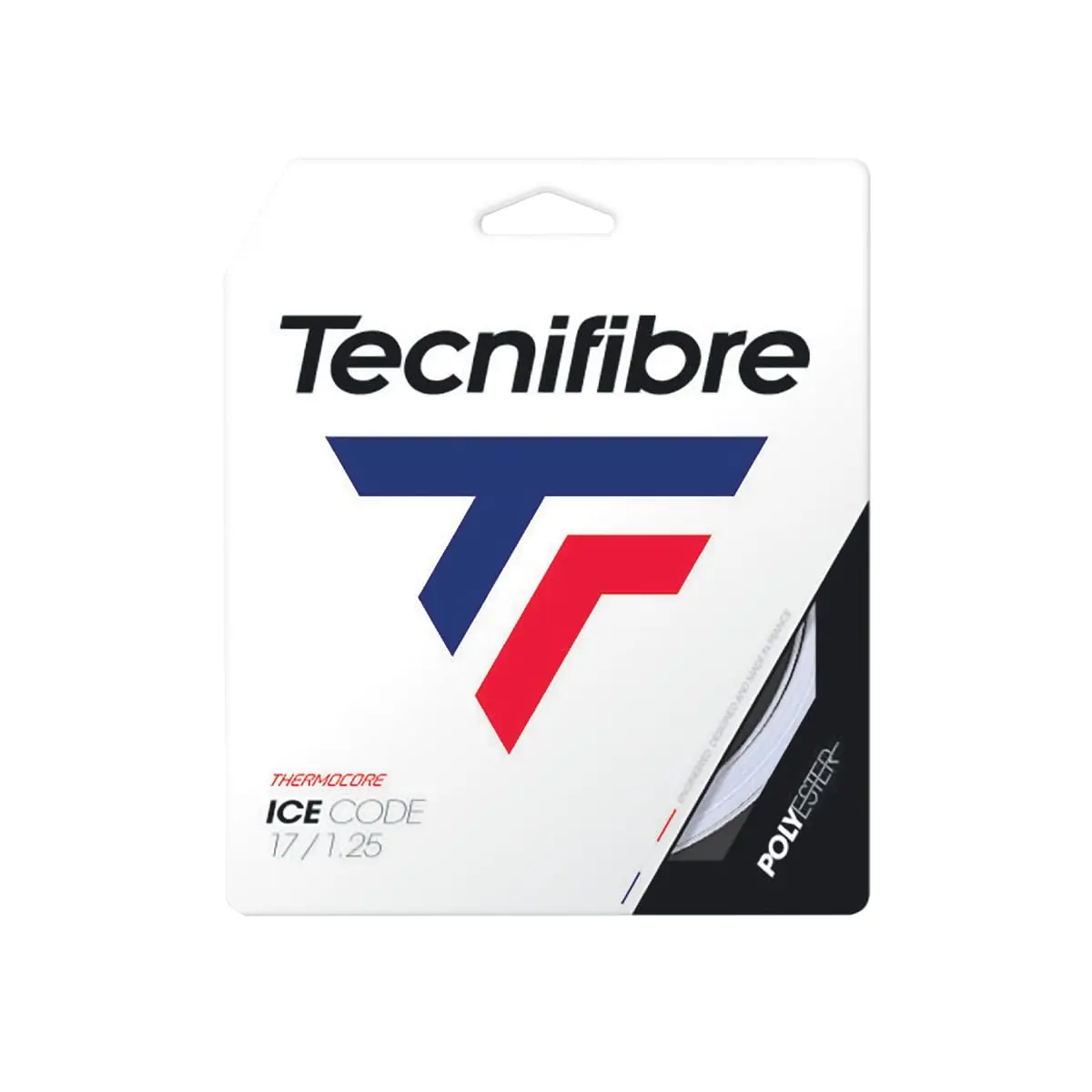 Corda de tênis branca Tecnifibre Ice Code (