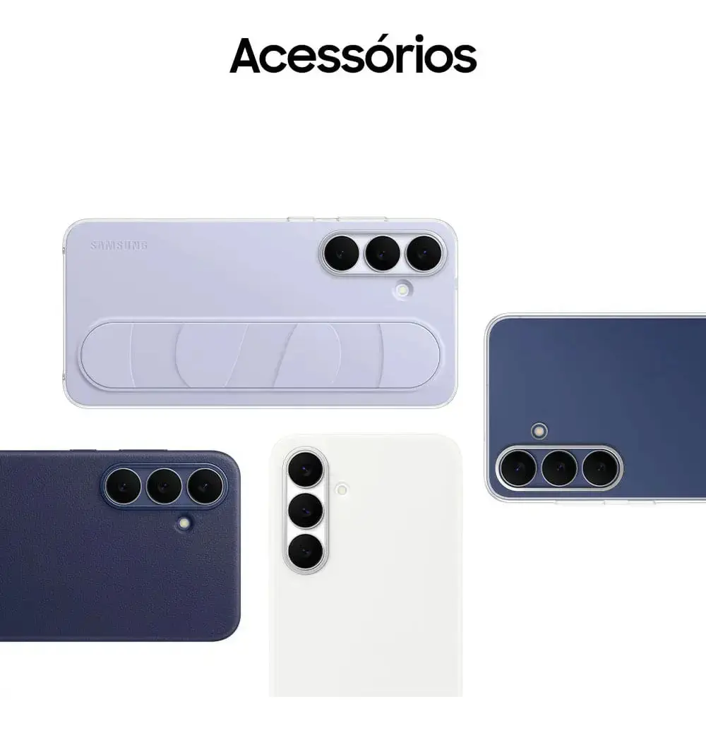 Celular Samsung Galaxy S25 Fe 5g, 256gb, 8gb Ram, Câmera Tripla De 50+12+8, Tela Grande De 6.7 Azul Marinho thumbnail 7
