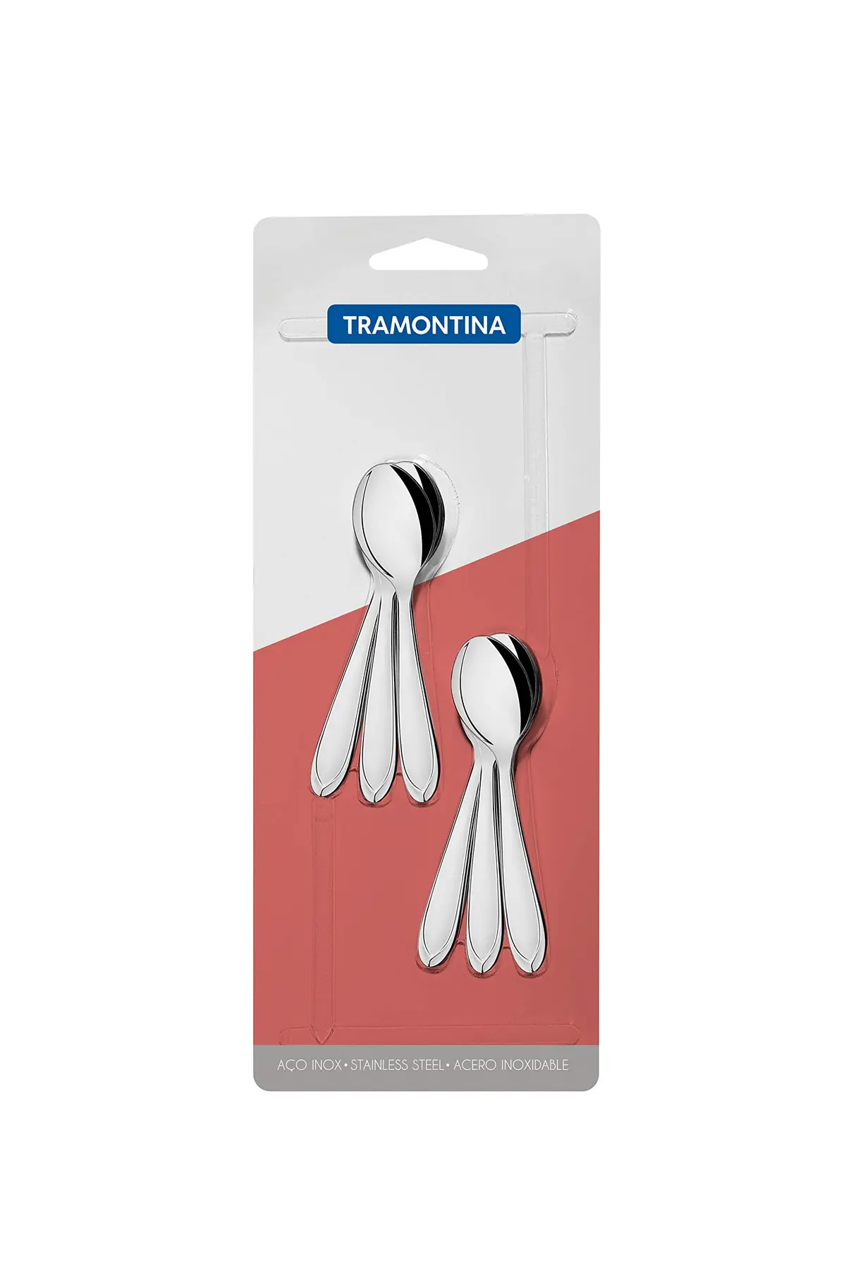 Conjunto De Colheres Para Café Aço Inox 6 Pç Tramontina Inox