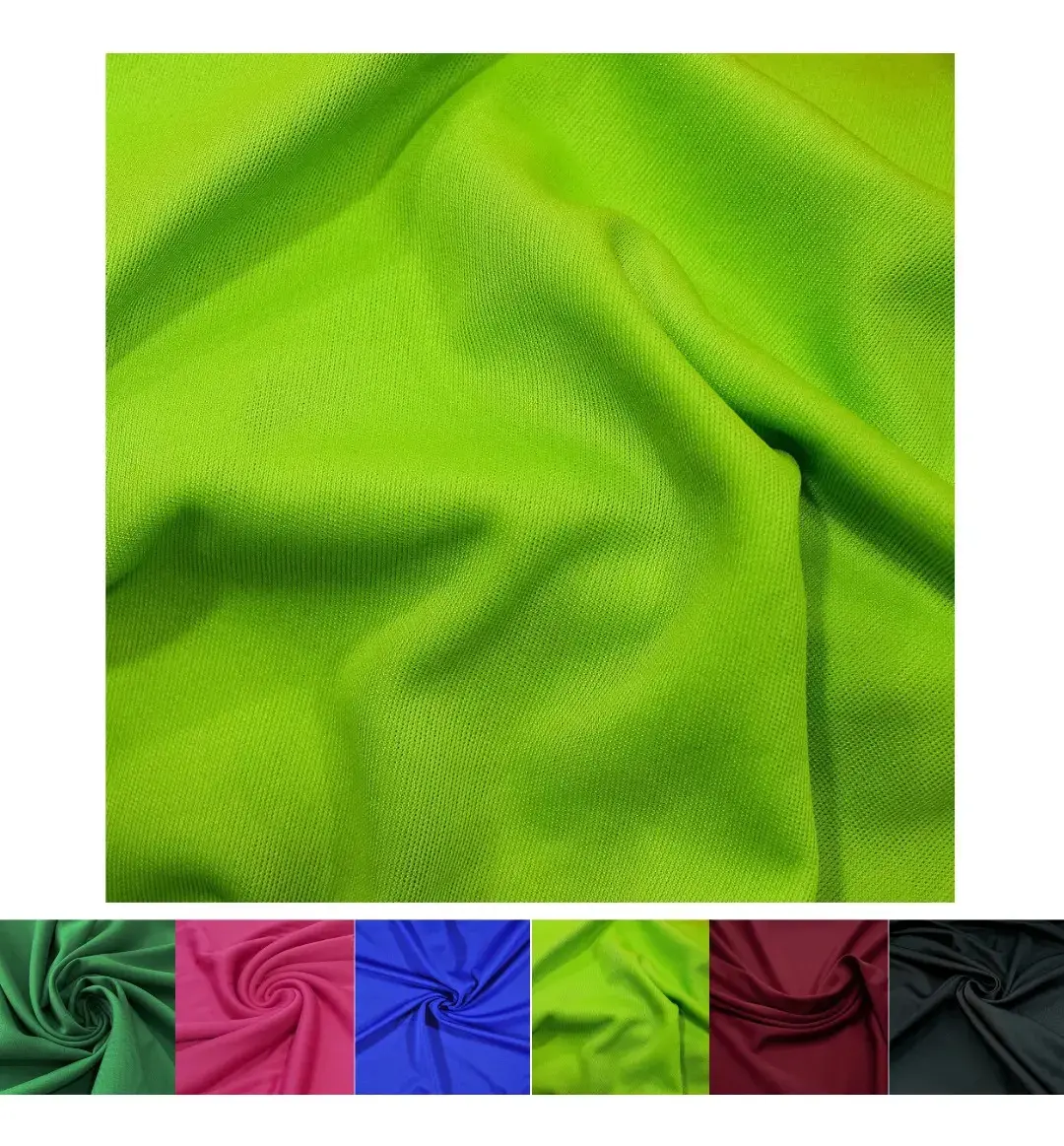 Tecido Helanca 100% Poliester 5m X 1,80m Cobertura E Tendas Cor Verde Pistache Desenho Do Tecido Liso
