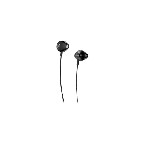 PHILIPS, Fone de Ouvido com Microfone, TAUE101BK/00, Com fio de 1,2 metros, intra-auricular, Preto thumbnail 3