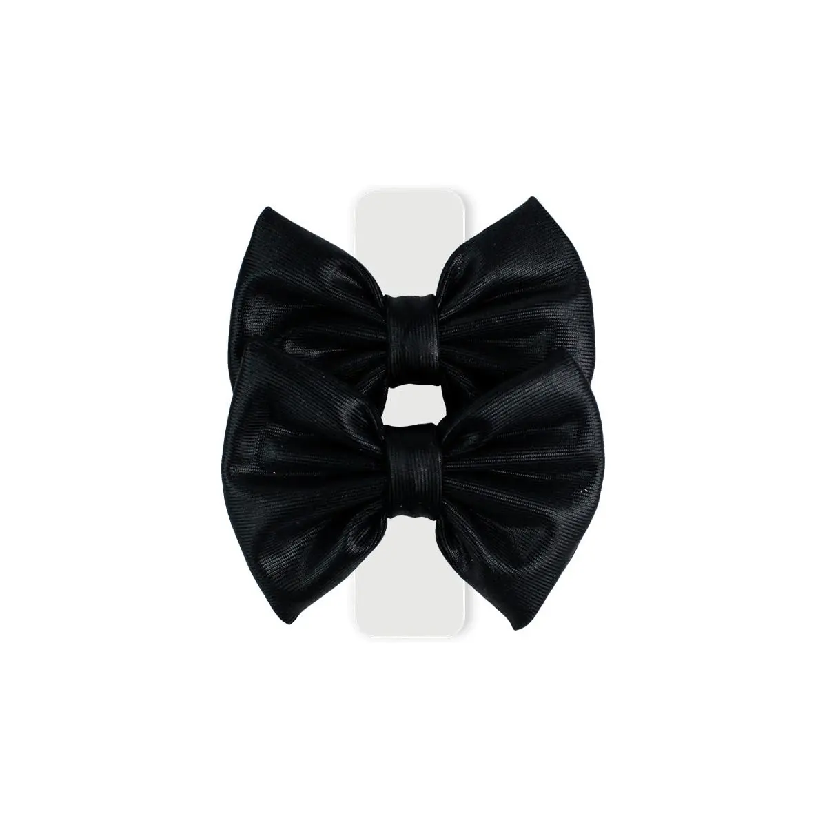 Laço Luxo Foil Preto, M 2un - 1