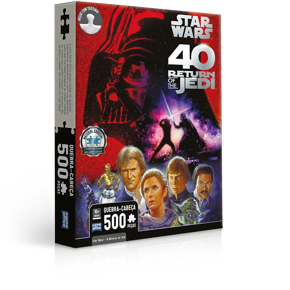 Toyster - Quebra-cabeça: O Retorno de Jedi - 40 anos - 500 peças - Game Office - 1