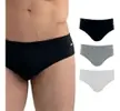 Kit 3 Cuecas Slip Masculinas de Algodão - 1