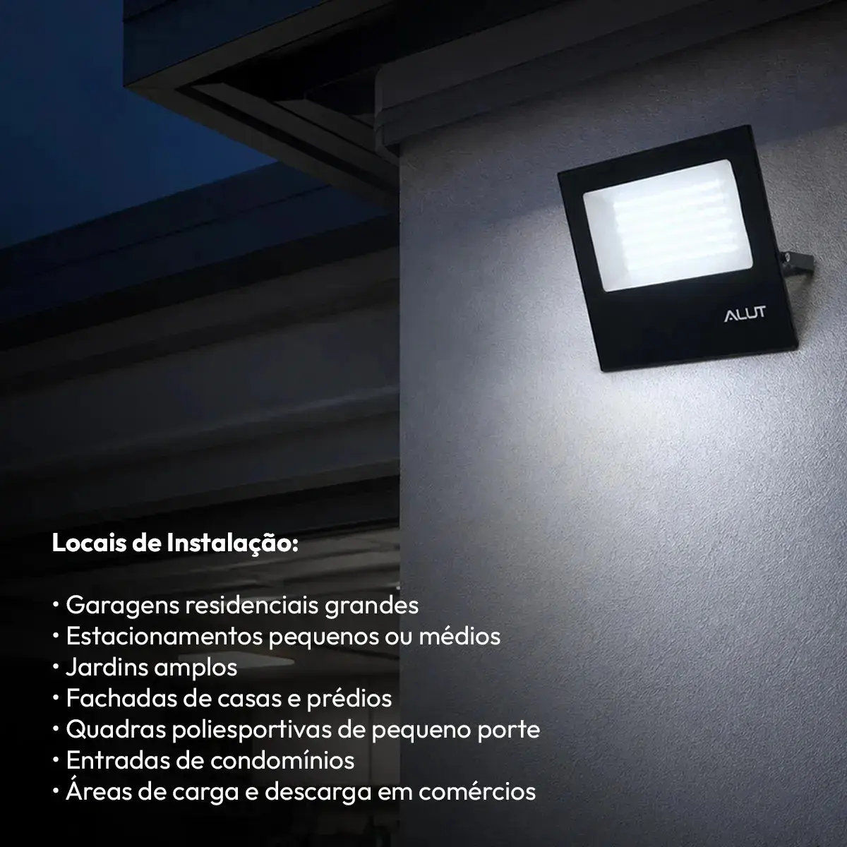 Kit 2 Refletor Led 100w 6500k Branco Frio A Prova D'água Alut Cod: Alut000701-2 Alut By Avant thumbnail 8