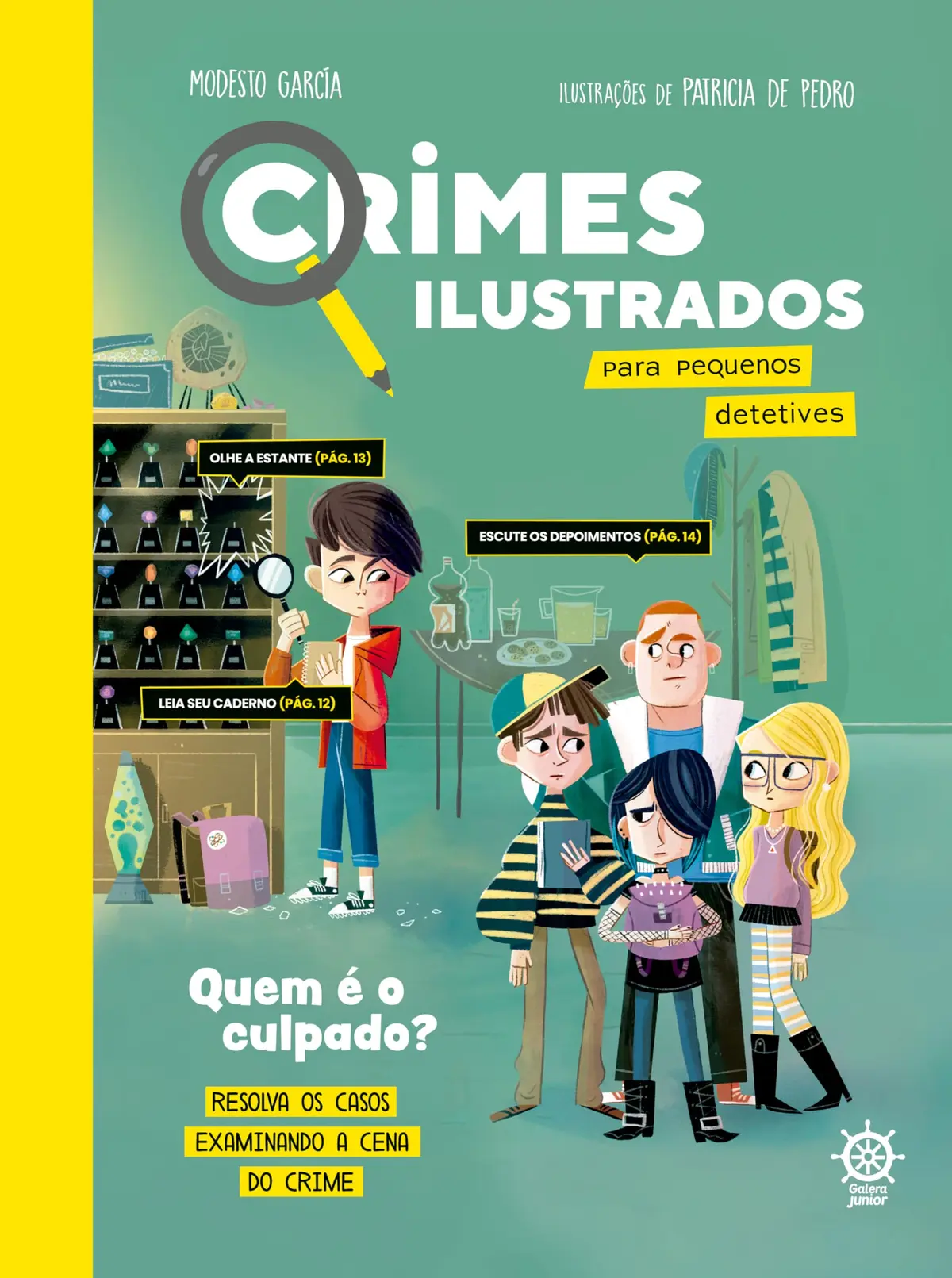 Crimes ilustrados para pequenos detetives - 1