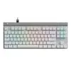 Teclado Mecânico Gamer Logitech G515 com Design TKL, RGB LIGHTSYNC e Switch GL Brown Tactile, USB-C Removível, Branco - 920-012869 - 1