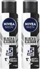 (PRIME) Kit com 2 Desodorante NIVEA Men Black&White - 1