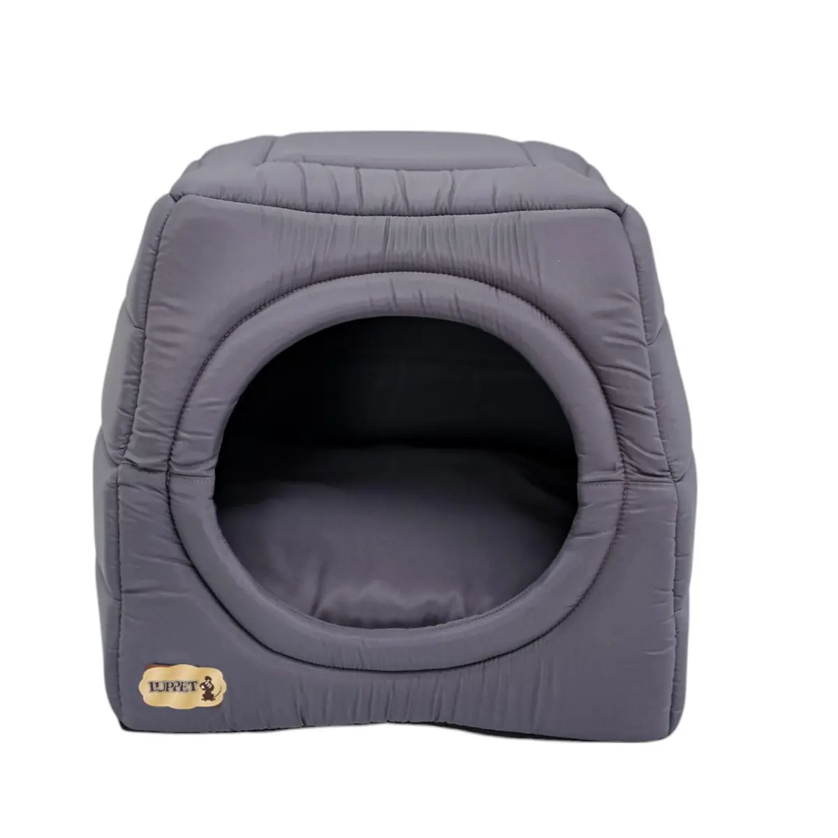 Cama iglu toca para cachorro e gato, cama 2x1 para cachorro ou gato com almofada, TAM. M