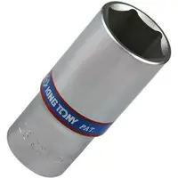 Soquete Sextavado Longo 26mm com Encaixe 12Pol KINGTONY-423526M - 1