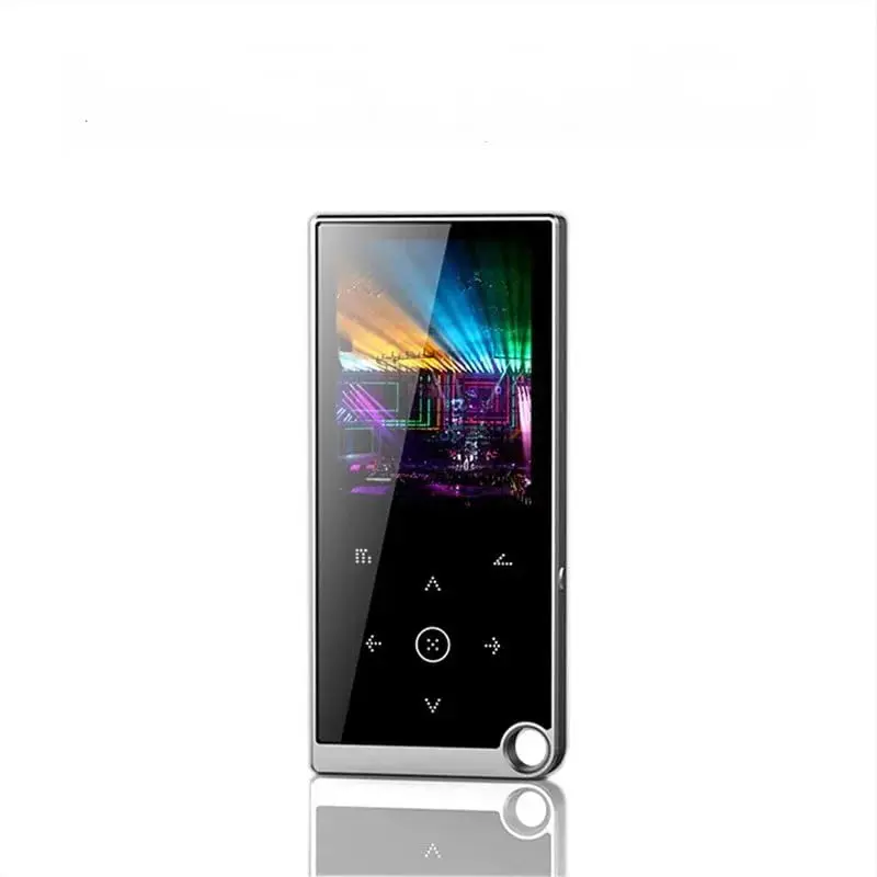 MP3 Player Digital com Gravador de Voz, Rádio FM, Tela Sensível ao Toque, Reprodutor de Vídeo MP4, Leitor TXT