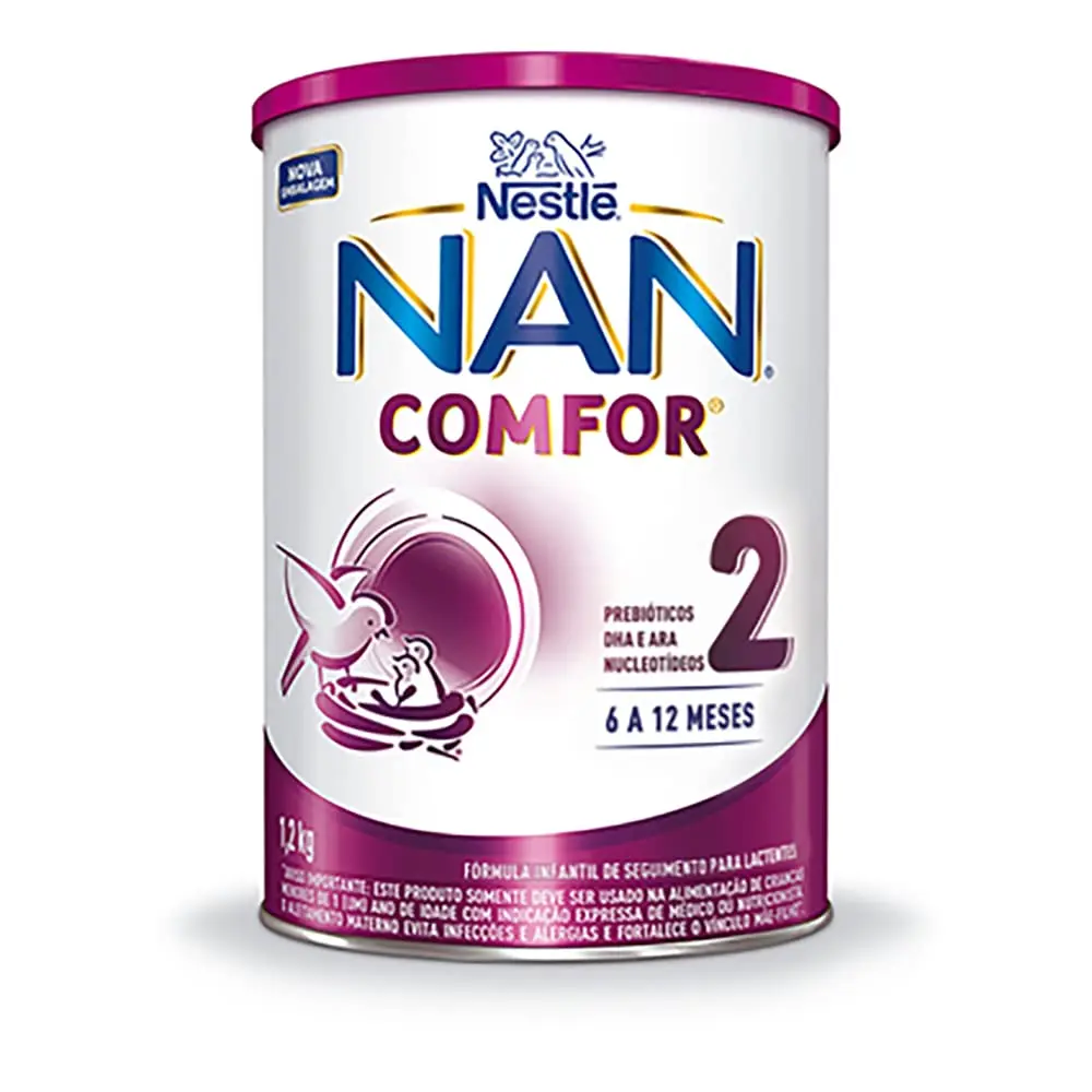 Fórmula Infantil NAN Comfor 2, 1,2kg - 1