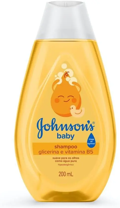 Shampoo de Glicerina Johnson's Baby, 200ml - 1