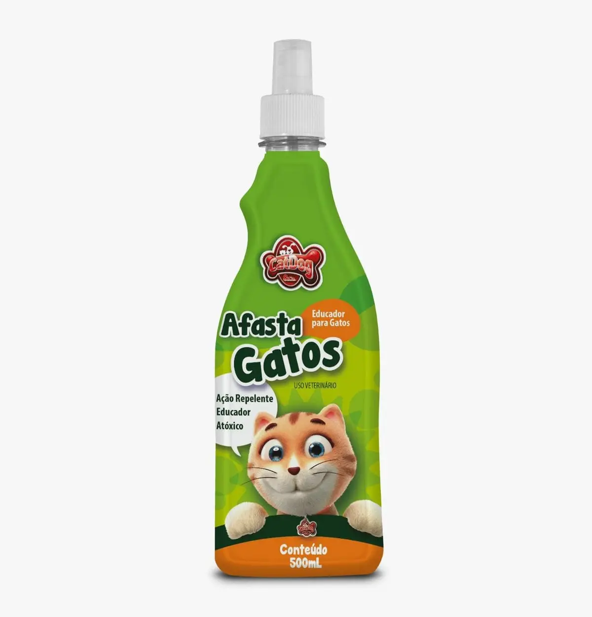 Afasta Gato Spray 500mL, Adestramento Educador para gato xixi não pode