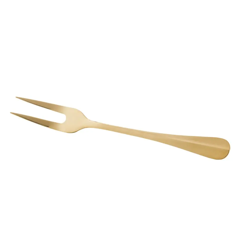 LYOR - Garfo para Assado de Aço Inox Positano Dourado 28cm - 1