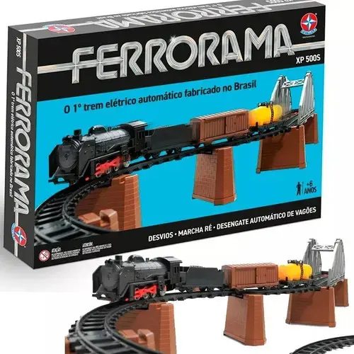 Brinquedo Pista Ferrorama Xp 500s Retro 1002204000005 Estrela