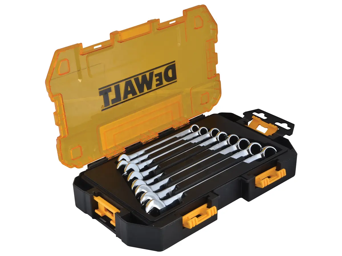Kit de chaves combinadas DEWALT DWMT73810, pacote com 8 peças