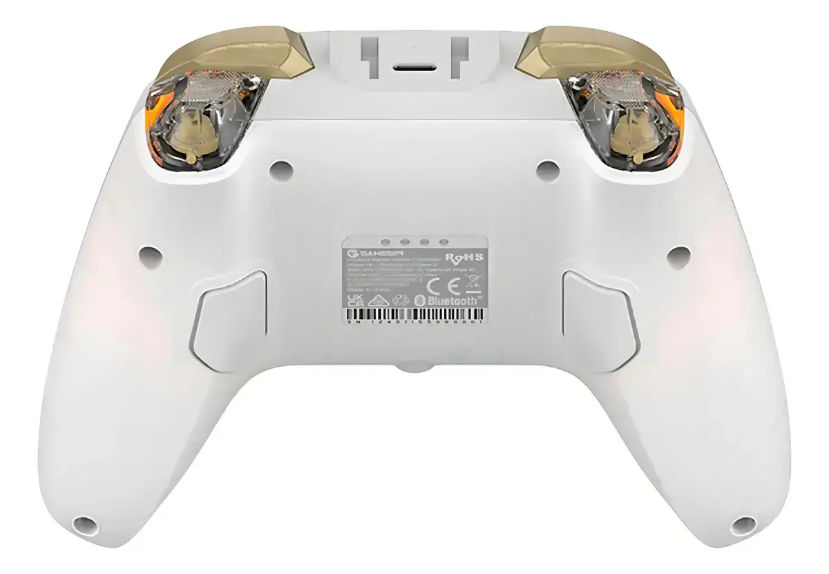 Controle Gamesir Cyclone 2 Bundle Edition Dock Carregamento para Pc Switch Ios Android Steam Celular Hall Effect Branco thumbnail 2
