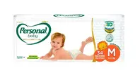 Fralda Personal Baby Premium M com 34 Unidades - 1
