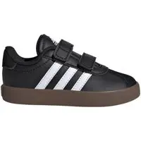 Infantil - Tênis VL Court 3.0 Skateboarding adidas Sportswear Preto - 1