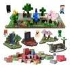 Kit 100 Blocos Magnéticos de Construção Minecraft - 1