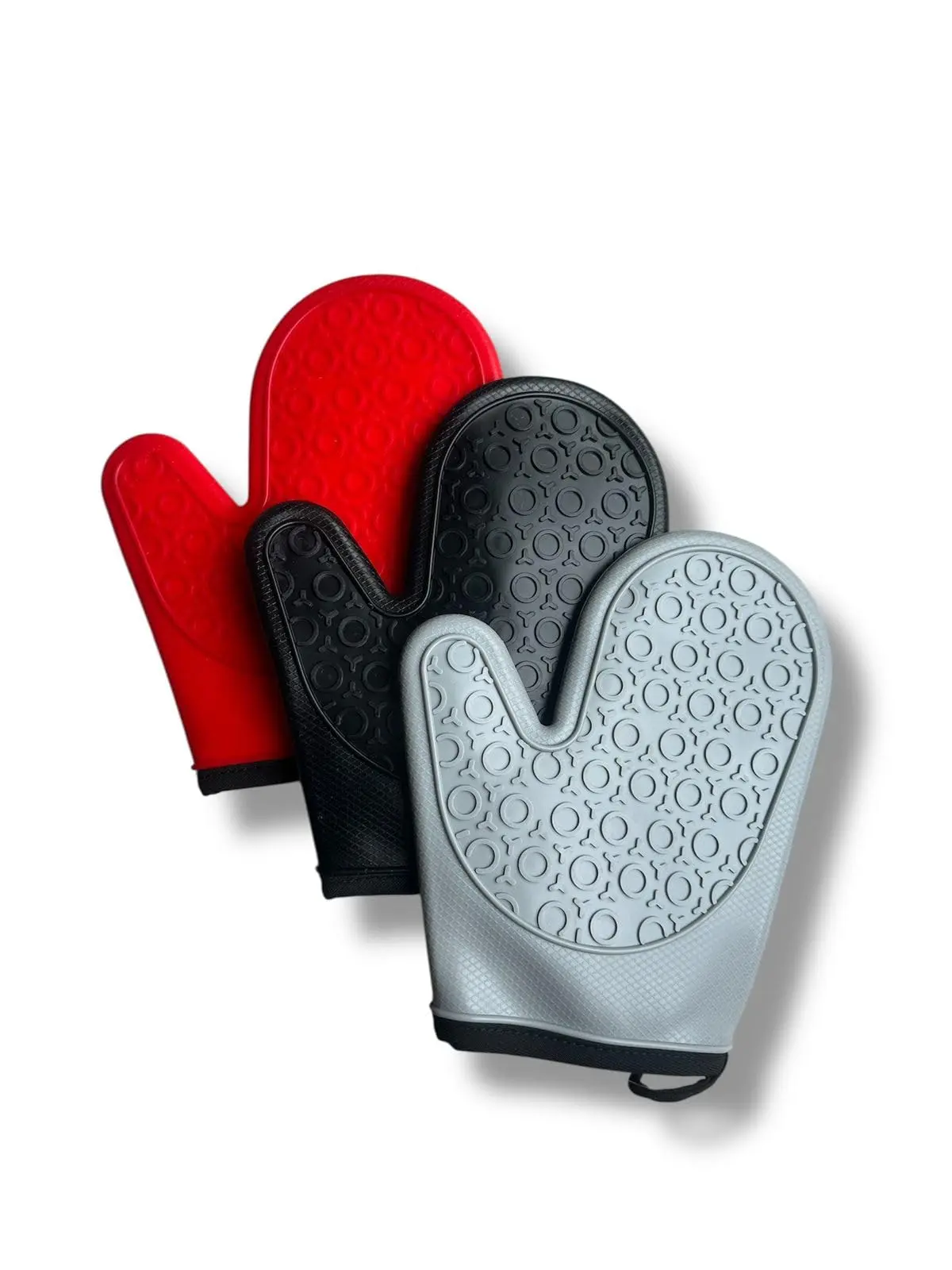 Luva Térmica de Cozinha Para Proteger Suas Mãos Material Silicone e Algodão - MBB Shop Mix - 1