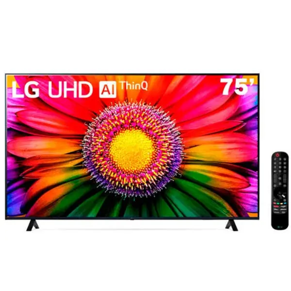 Smart Tv 75 Polegadas 4k Lg Uhd Thinq Ai 75ur8750psa Hdr Blue
