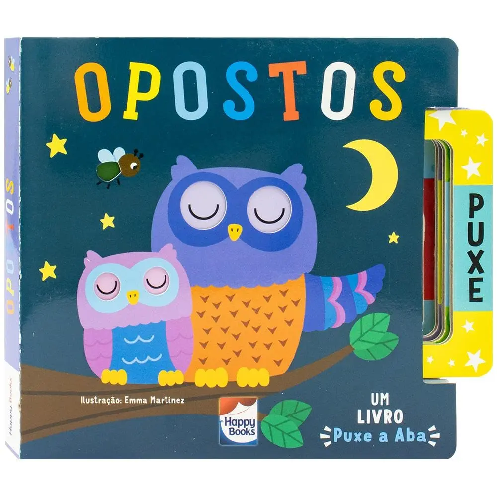 Um Livro Puxe a Aba: Opostos - 1
