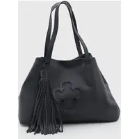 Bolsa Feminina Capodarte Couro Preta