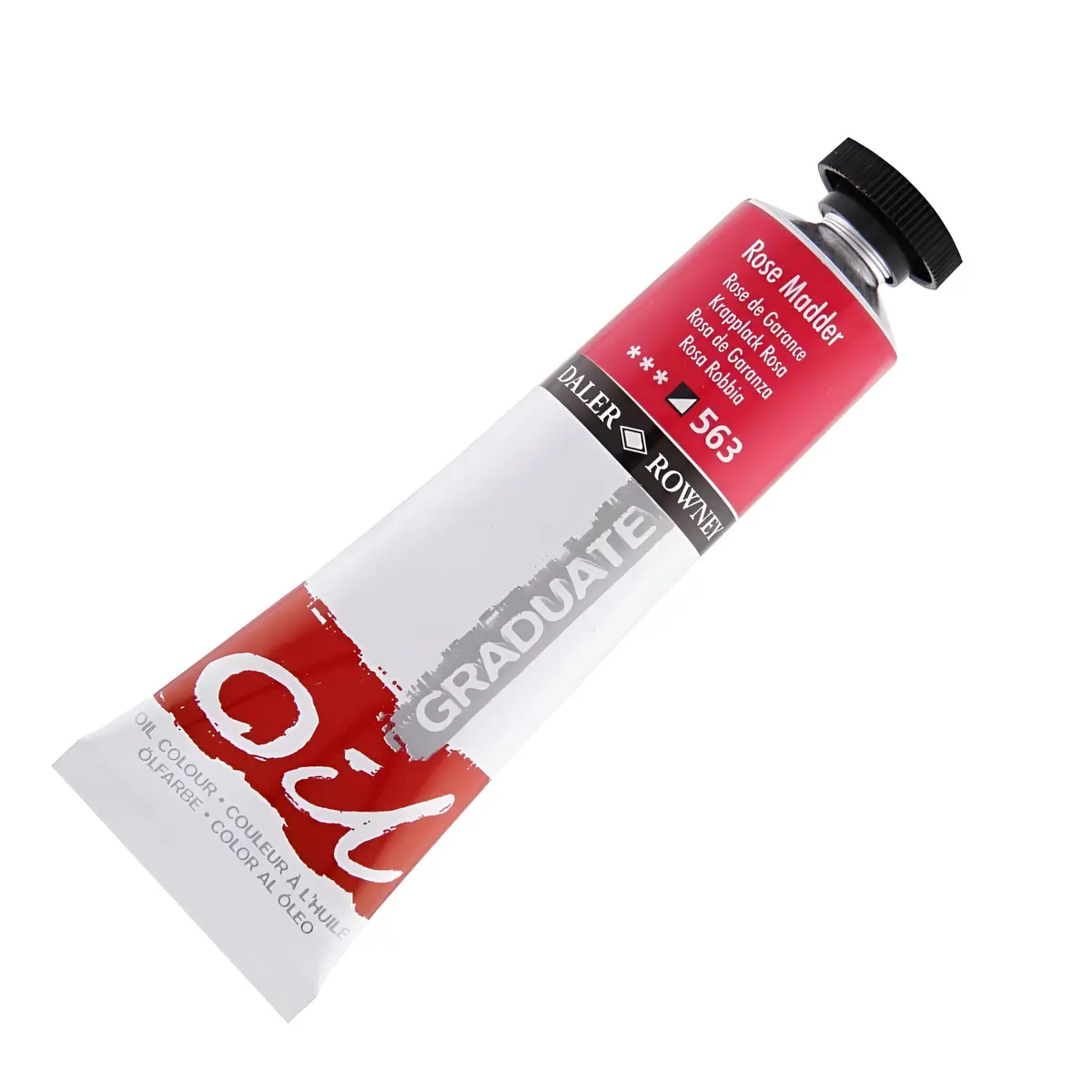 DALER ROWNEY Graduate Tinta Óleo Bisnaga 38ml 563 Rosa Garança