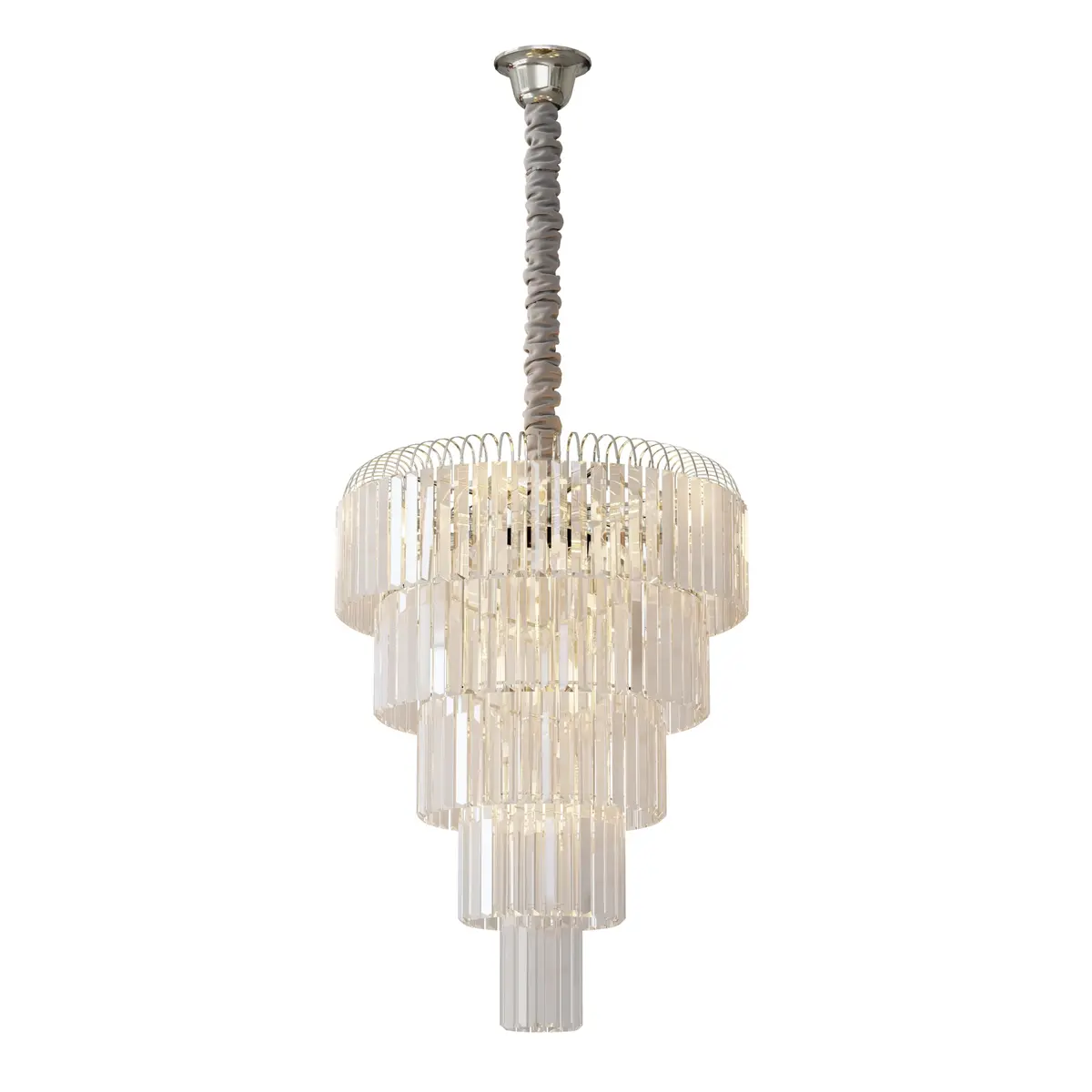 Lustre Linha Versailles Cromado + Cristal Clear 12Xe14 Sl-5681L - 1