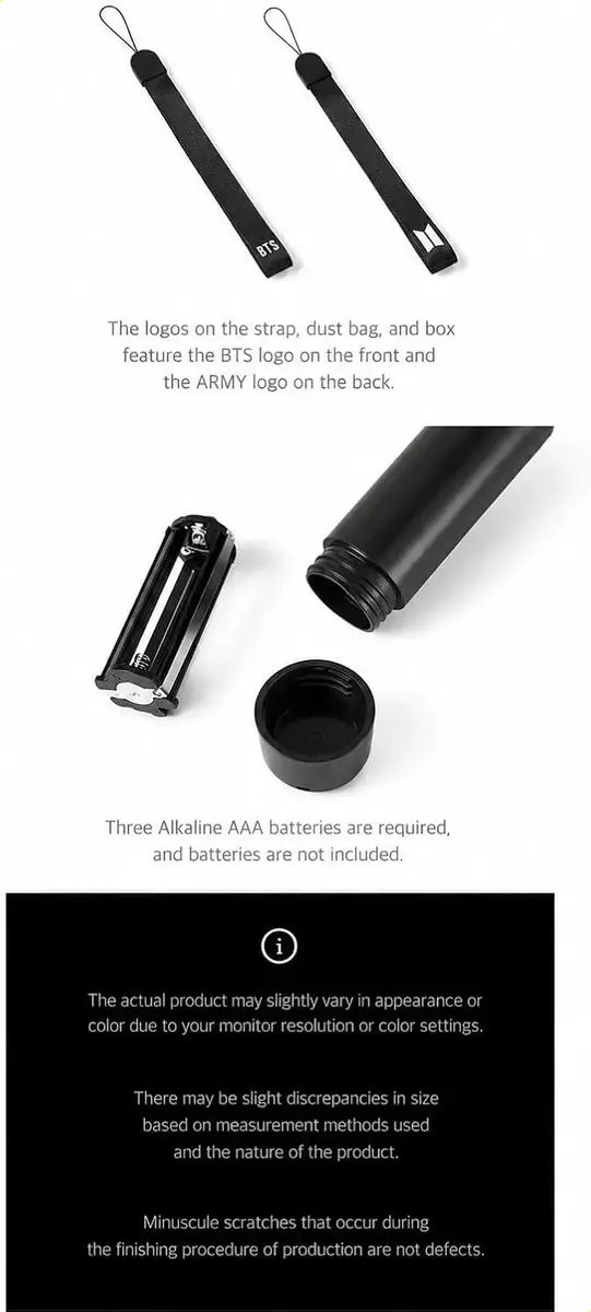 2026 Bts Army Bomb V4 Bluetooth Control Linterna Con Fotos thumbnail 3