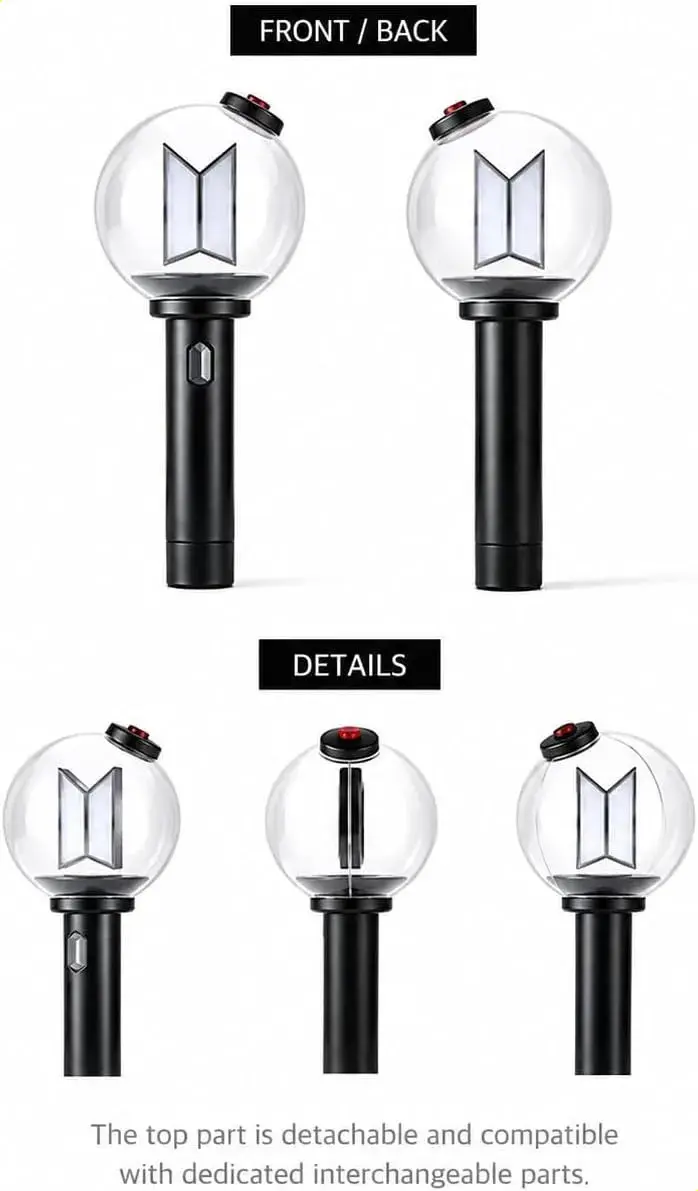 2026 Bts Army Bomb V4 Bluetooth Control Linterna Con Fotos thumbnail 5