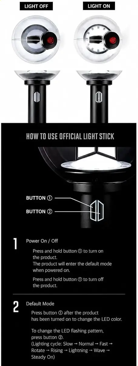 2026 Bts Army Bomb V4 Bluetooth Control Linterna Con Fotos thumbnail 6