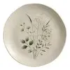 Conjunto 6 prato Raso Porto Brasil Cerâmica Orgânico Ammi Floral Lisa - 1
