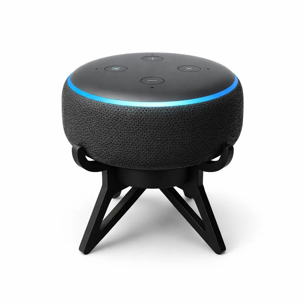 Suporte para Echo Dot 3ª Geração, Base Polvo compátivel com Alexa 3 Geracao, Estável, Organizador para Dot Alexia TimeClick - 1