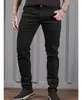 Calça Jeans Masculina Skinny Preta com Lycra - 1