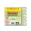 Lenços Huggies com 288 unidades limpam 2x mais - 1