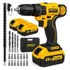 Parafusadeira Furadeira Sem Fio 48 2 Baterias 340w C/brocas - 1