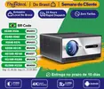 [Envio BR] Projetor PG600W Android Wi-Fi Full HD 1920x1080p, DLP PK com Espelhamento de Tela, roda 4K, 21000 Lumes - 1