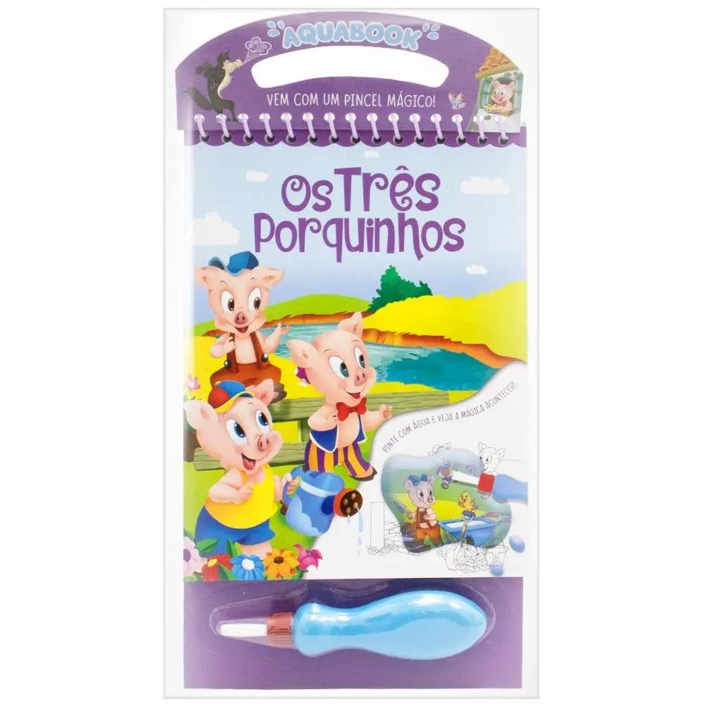 Aquabook Clássicos: Três Porquinhos, Os - 1