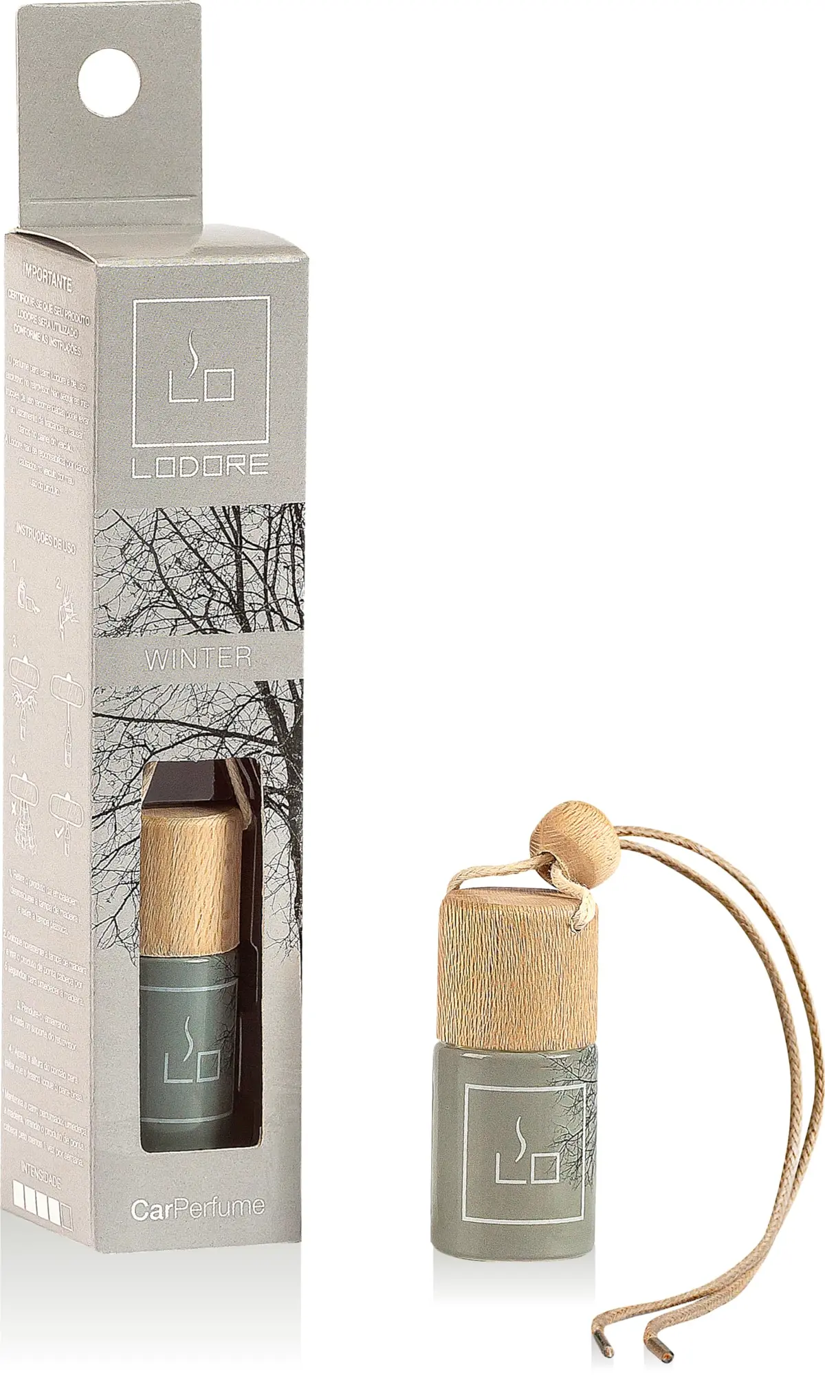 Lodore Car Aromatizante Automotivo Winter Baunilha Sem Álcool 7 ml