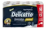 Papel Higiênico 30m Folha Dupla 16 Unidades - 1